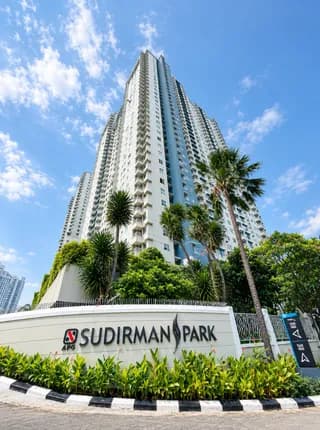 DISEWAKAN: APARTEMEN SUDIRMAN PARK 2BR FULLY FURNISHED - Thumbnail 1
