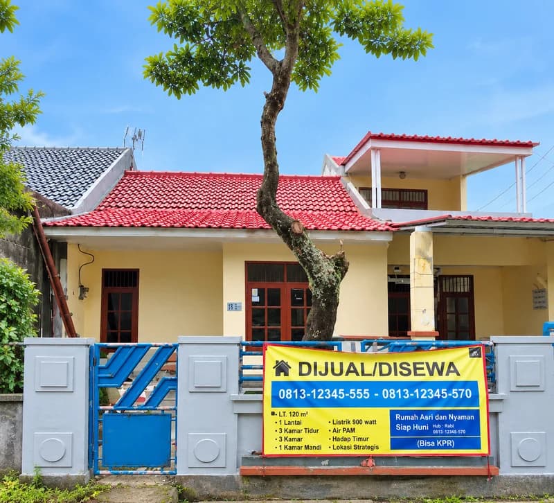 DIJUAL / DISEWAKAN: RUMAH 2 LANTAI DI TAMAN MANGGIS INDAH DEPOK